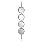 Button Silver Mirror by Uttermost