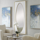 Danbury Full Length Mirror in White by Uttermost