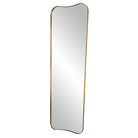 Belvoir Large Antique Brass Mirror by Uttermost