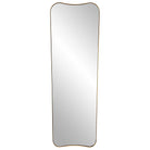 Belvoir Large Antique Brass Mirror by Uttermost