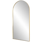 Crosley Antique Brass Arch Mirror by Uttermost