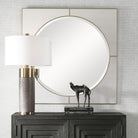 Cyprus White Square Mirror by Uttermost