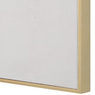Cyprus White Square Mirror by Uttermost