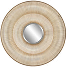 Bauble Round Gold Mirror by Uttermost