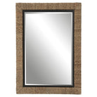 Island Braided Straw Mirror by Uttermost
