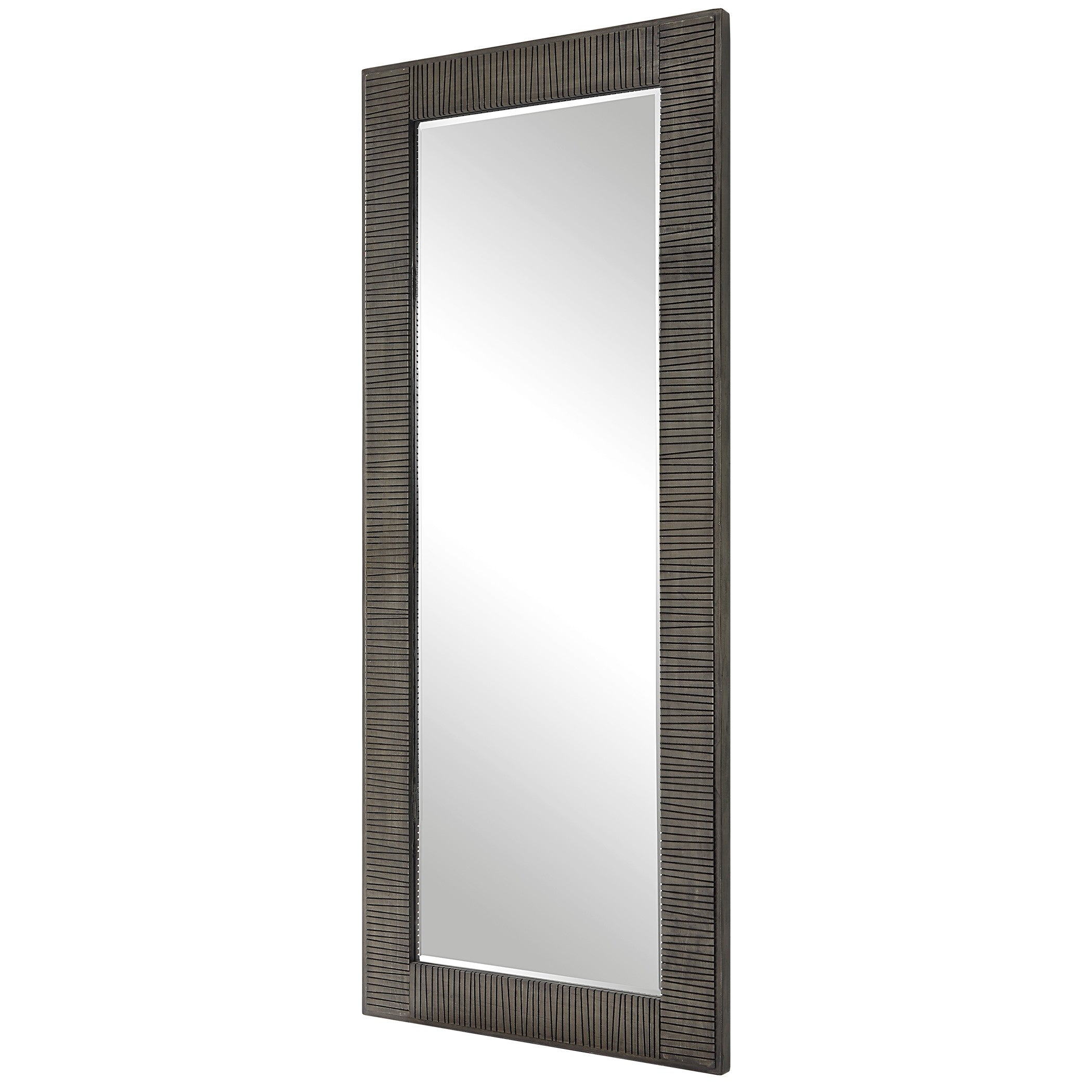 Figaro Oversized Wooden Mirror by Uttermost