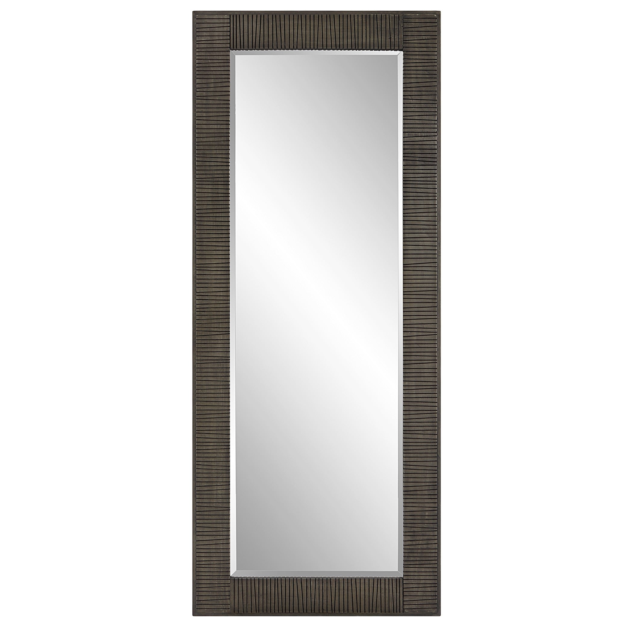 Figaro Oversized Wooden Mirror by Uttermost