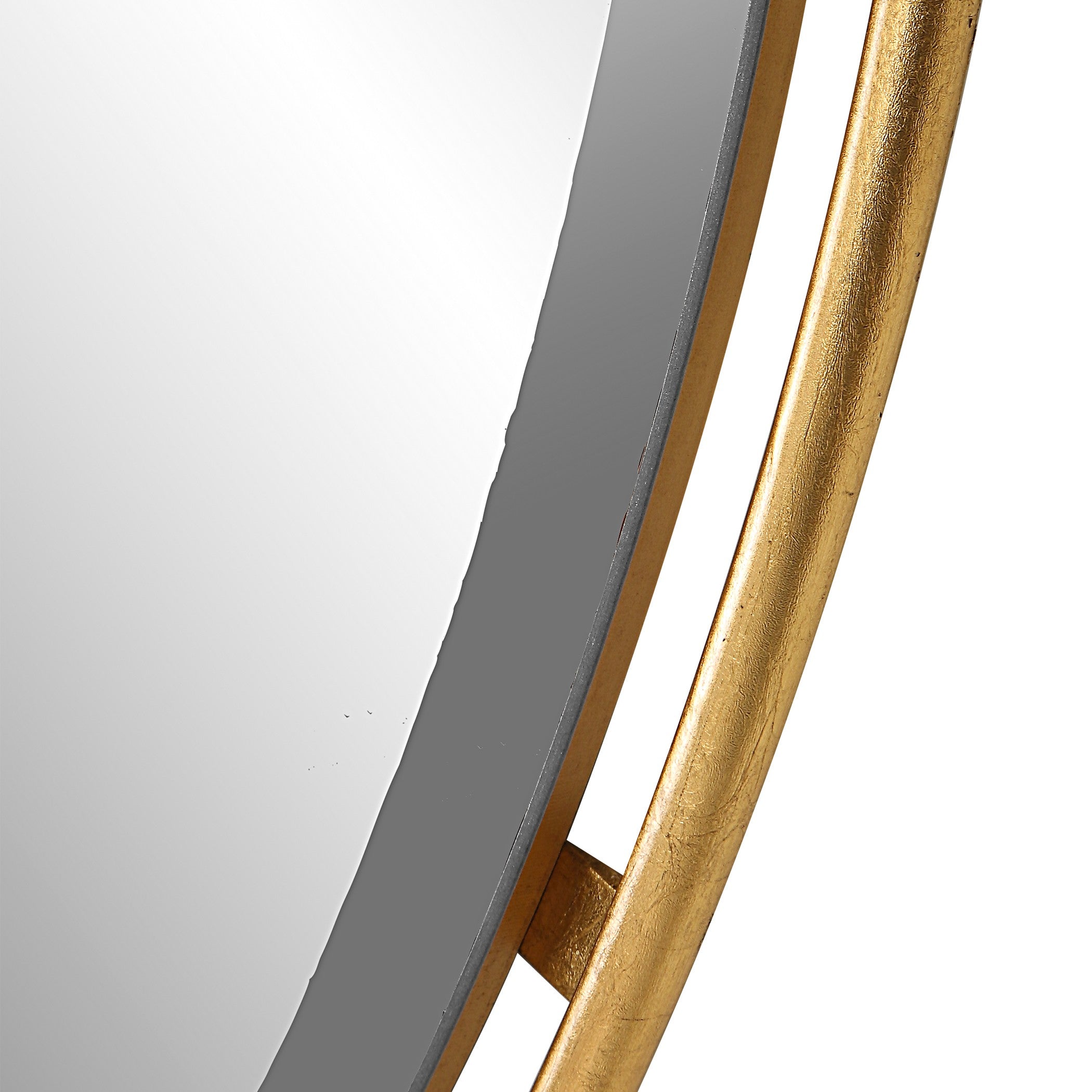 Canillo Gold Round Mirror by Uttermost