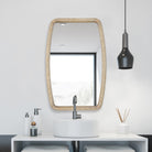 Tiki Rattan Mirror by Uttermost