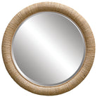 Mariner Natural Round Mirror by Uttermost