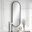 Varina Tall Black Mirror by Uttermost
