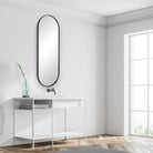Varina Tall Black Mirror by Uttermost