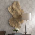 Ripley Gold Metal Wall Art by Uttermost