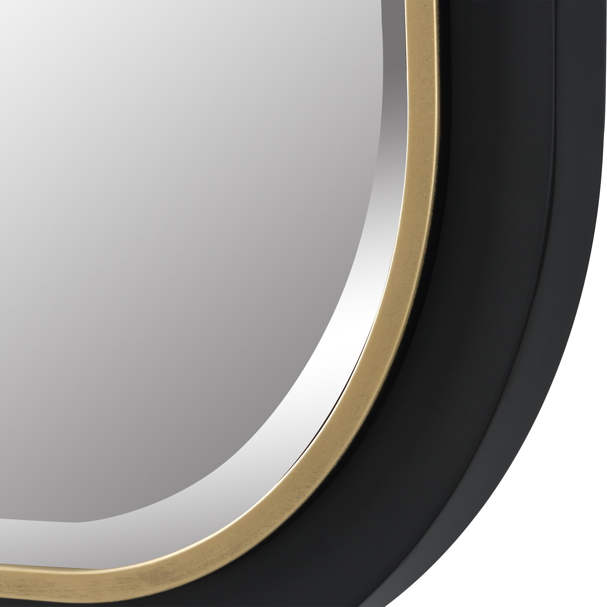 Nevaeh Curved Rectangle Mirror by Uttermost