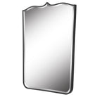 Tiara Curved Iron Mirror by Uttermost