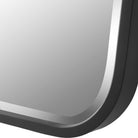Tiara Curved Iron Mirror by Uttermost