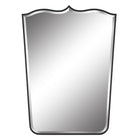 Tiara Curved Iron Mirror by Uttermost