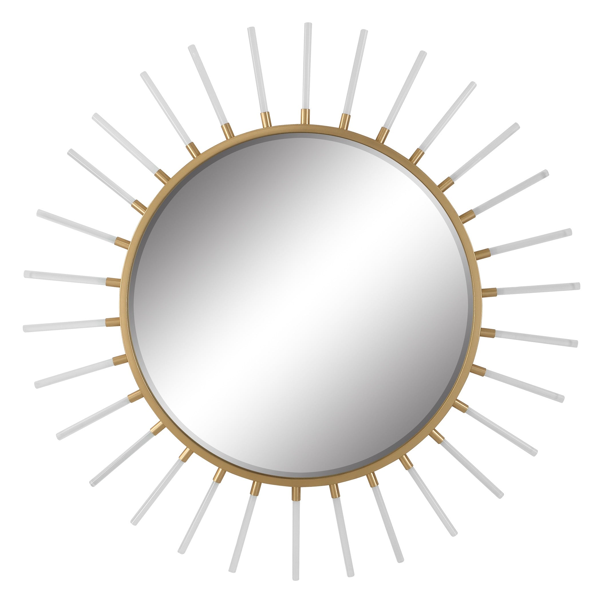 Oracle Round Starburst Mirror by Uttermost