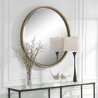 Ranchero Natural Rope Round Mirror by Uttermost