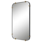 Pali Industrial Iron Mirror by Uttermost