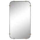 Pali Industrial Iron Mirror by Uttermost