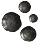 Lucky Coins Wall Bowls in Antiqued Nickel - Set of 4 Uttermost