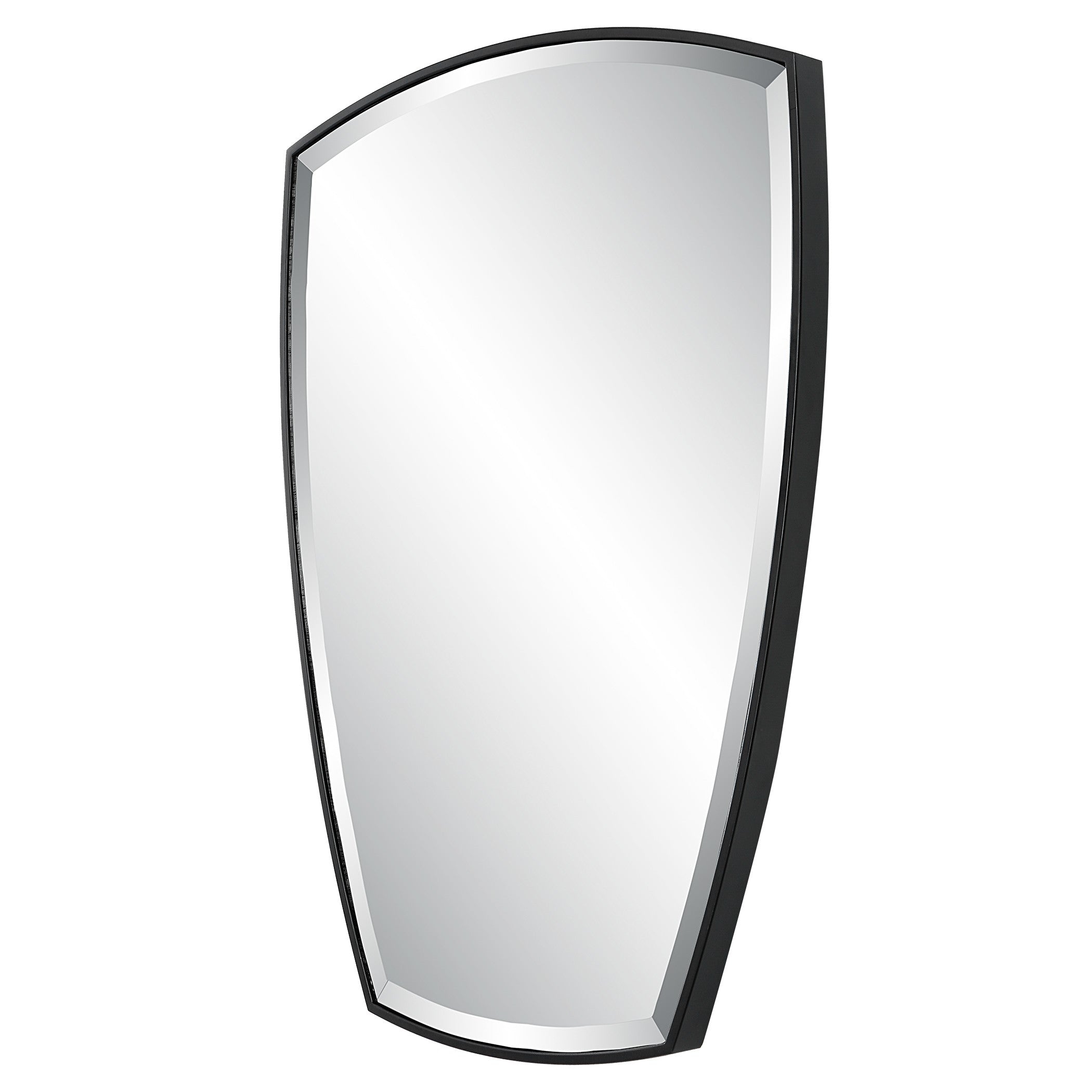 Crest Curved Iron Mirror by Uttermost