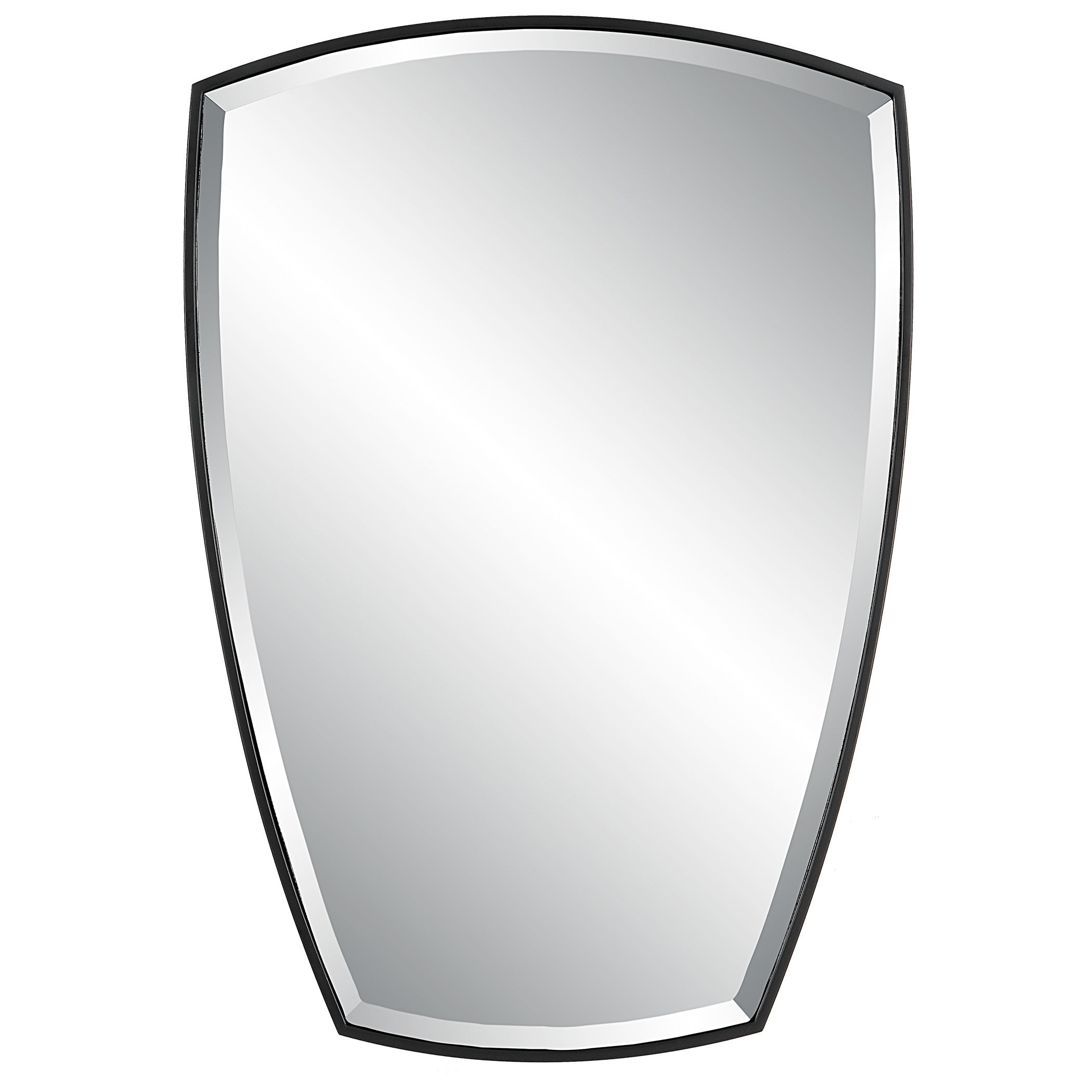 Crest Curved Iron Mirror by Uttermost