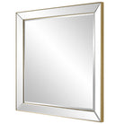 Lytton Gold Square Mirror by Uttermost