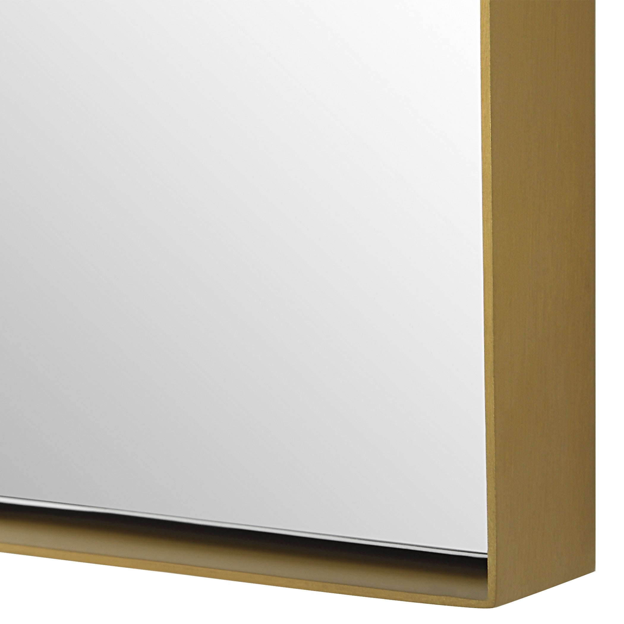 Sidney Arched Mirror in Brass by Uttermost