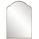 Sidney Arched Mirror in Brass by Uttermost