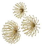 Aga Gold Metal Wall Decor - Set of 3 by Uttermost