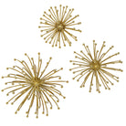 Aga Gold Metal Wall Decor - Set of 3 by Uttermost