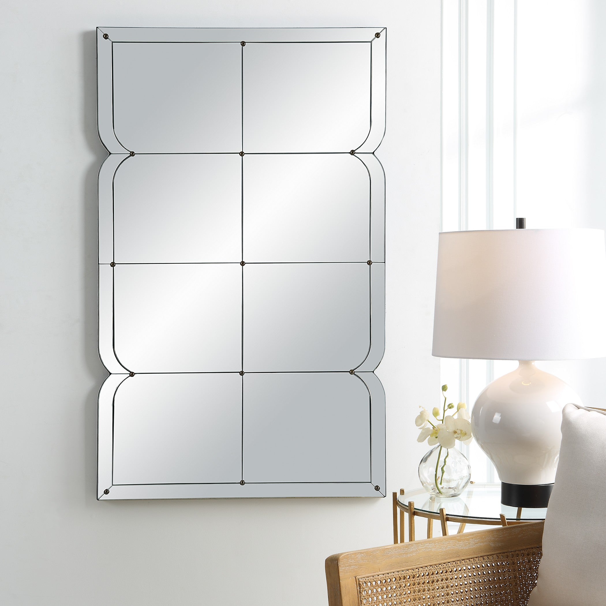 Calgary Oversized Panel Mirror by Uttermost