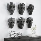 Self-Portrait Metallic Wall Decor - Set of 6 by Uttermost