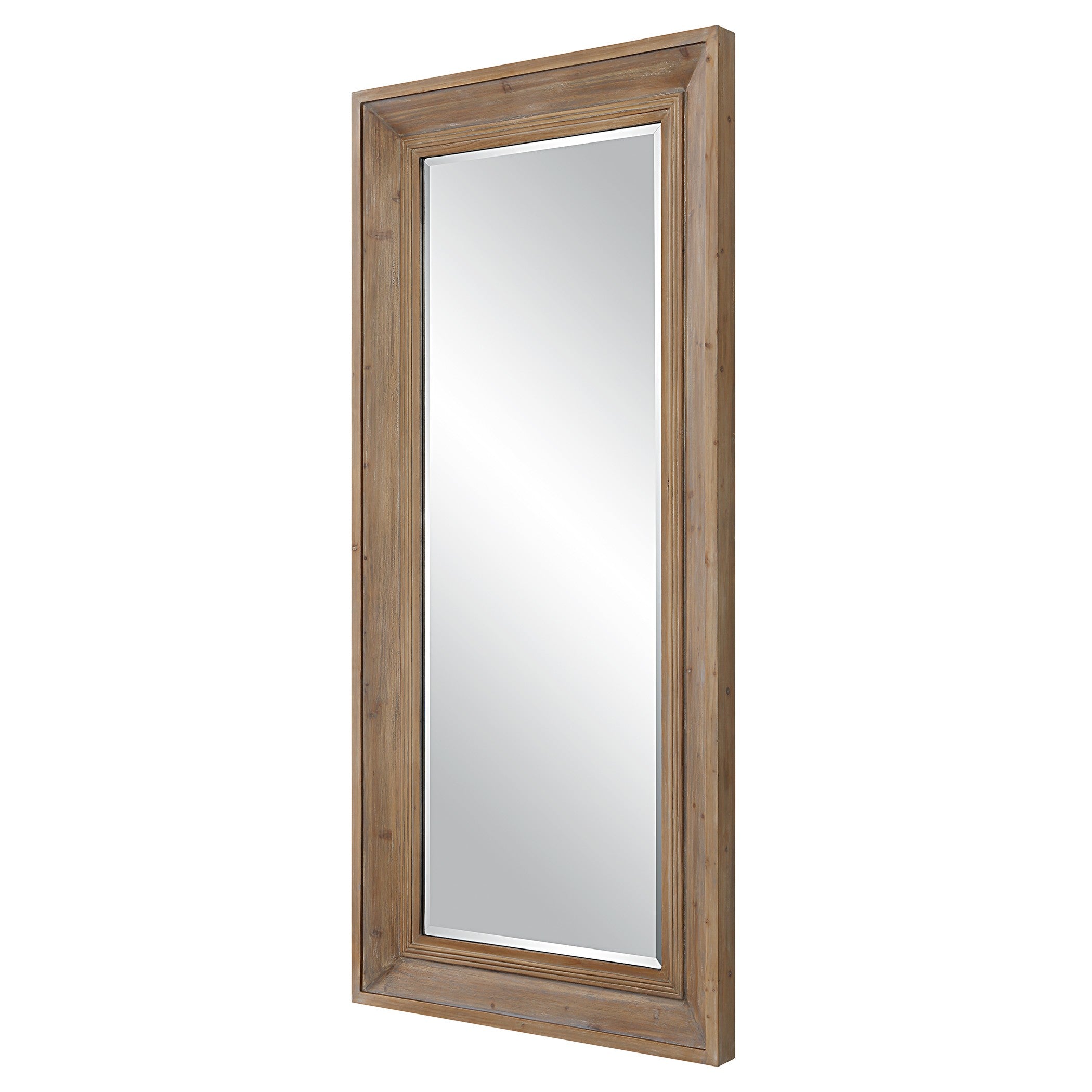Missoula Large Natural Wood Mirror by Uttermost
