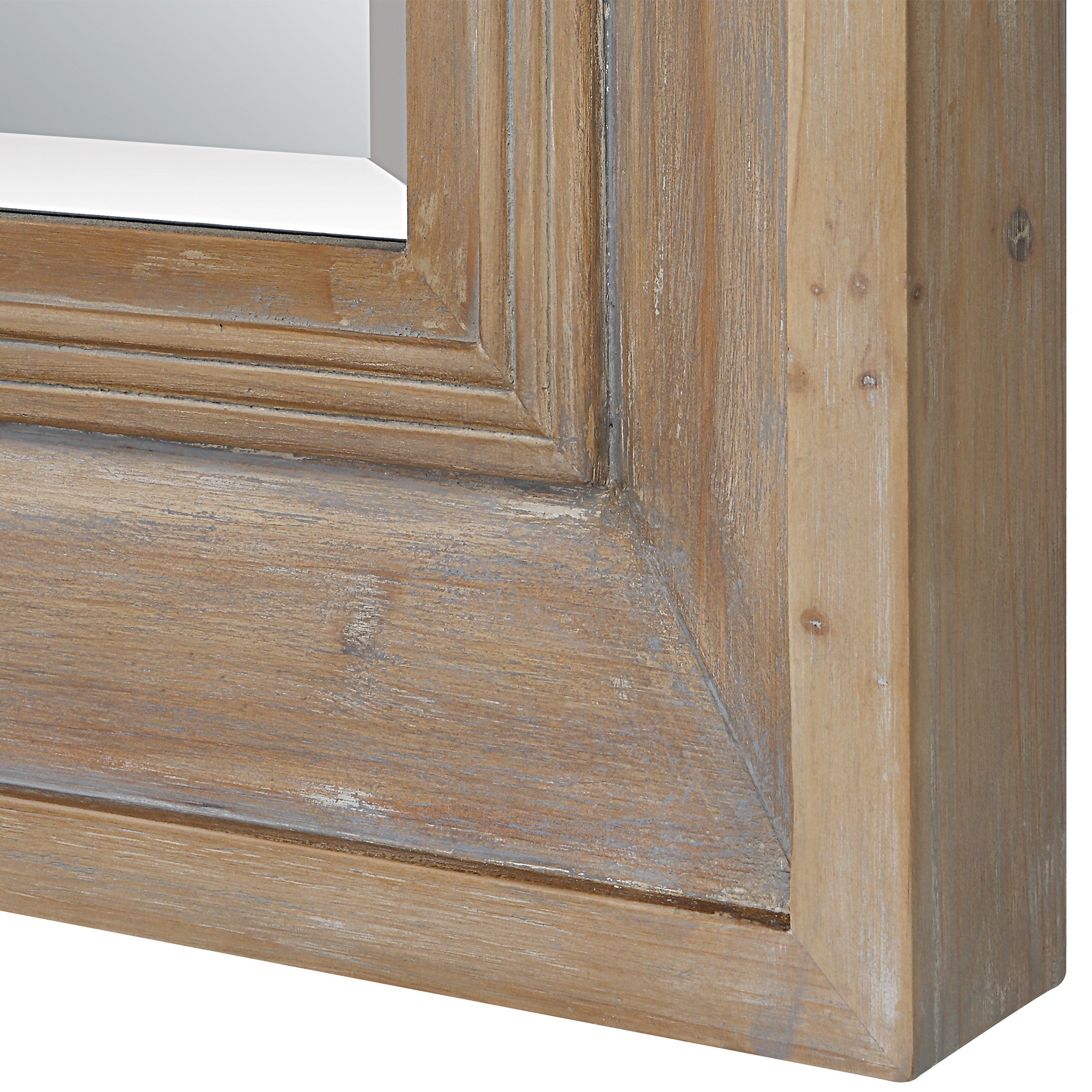 Missoula Large Natural Wood Mirror by Uttermost