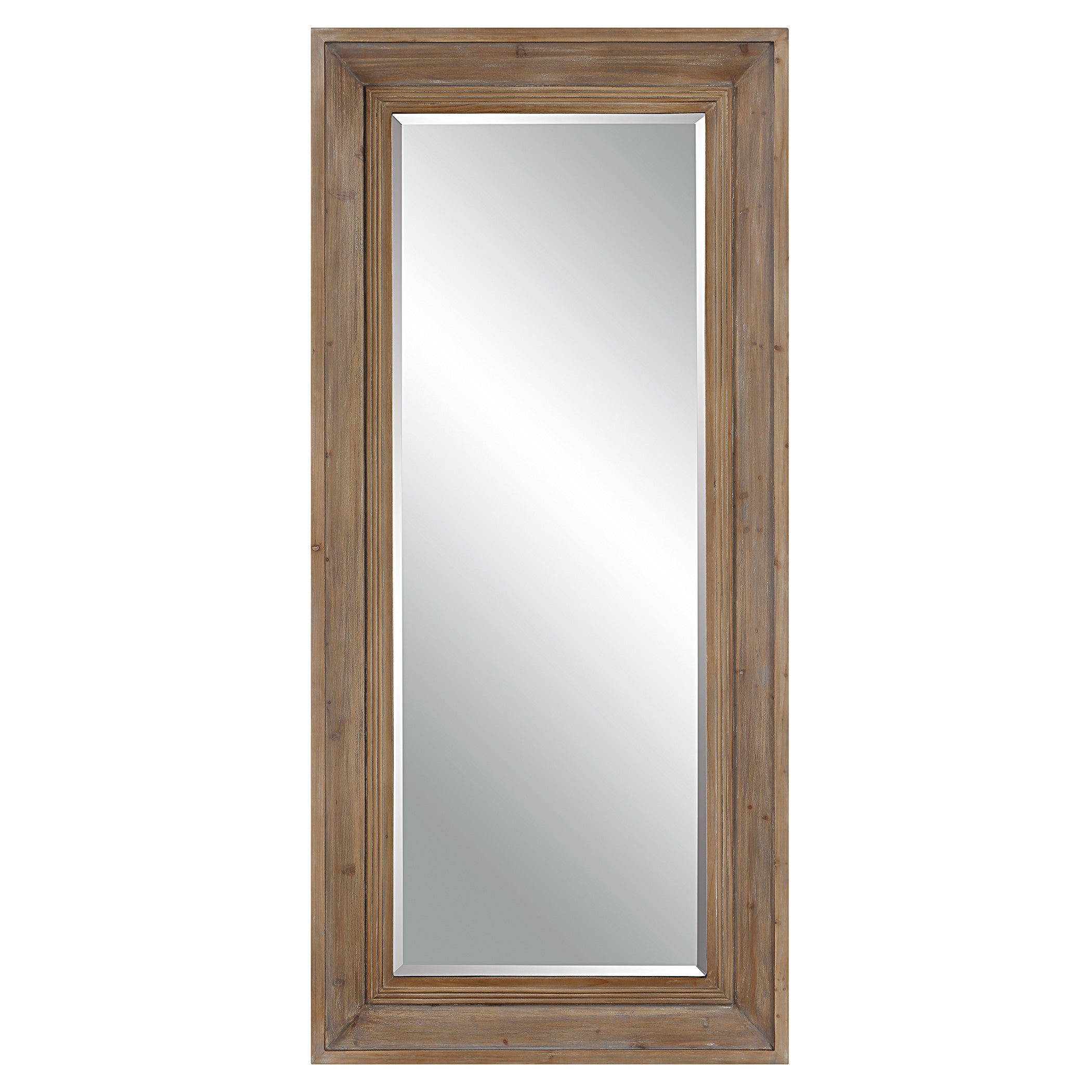 Missoula Large Natural Wood Mirror by Uttermost
