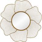 Blossom Gold Floral Mirror by Uttermost