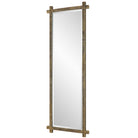 Abanu Ribbed Gold Dressing Mirror by Uttermost