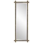 Abanu Ribbed Gold Dressing Mirror by Uttermost