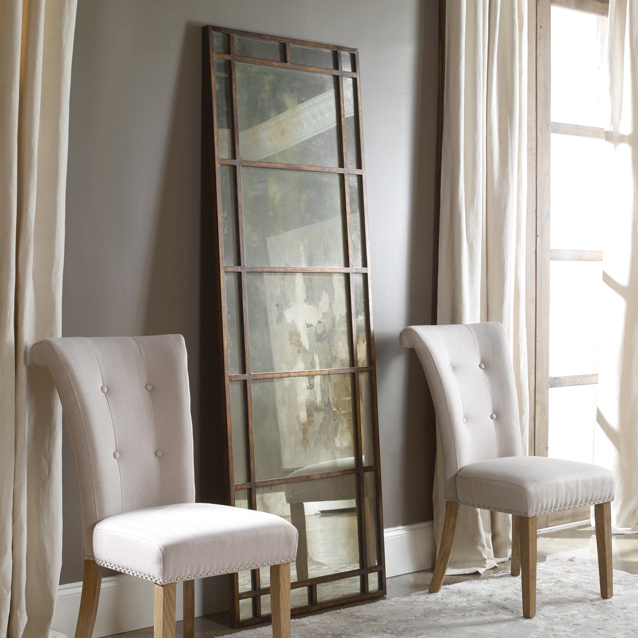 Avidan Antique Bronze Mirror by Uttermost