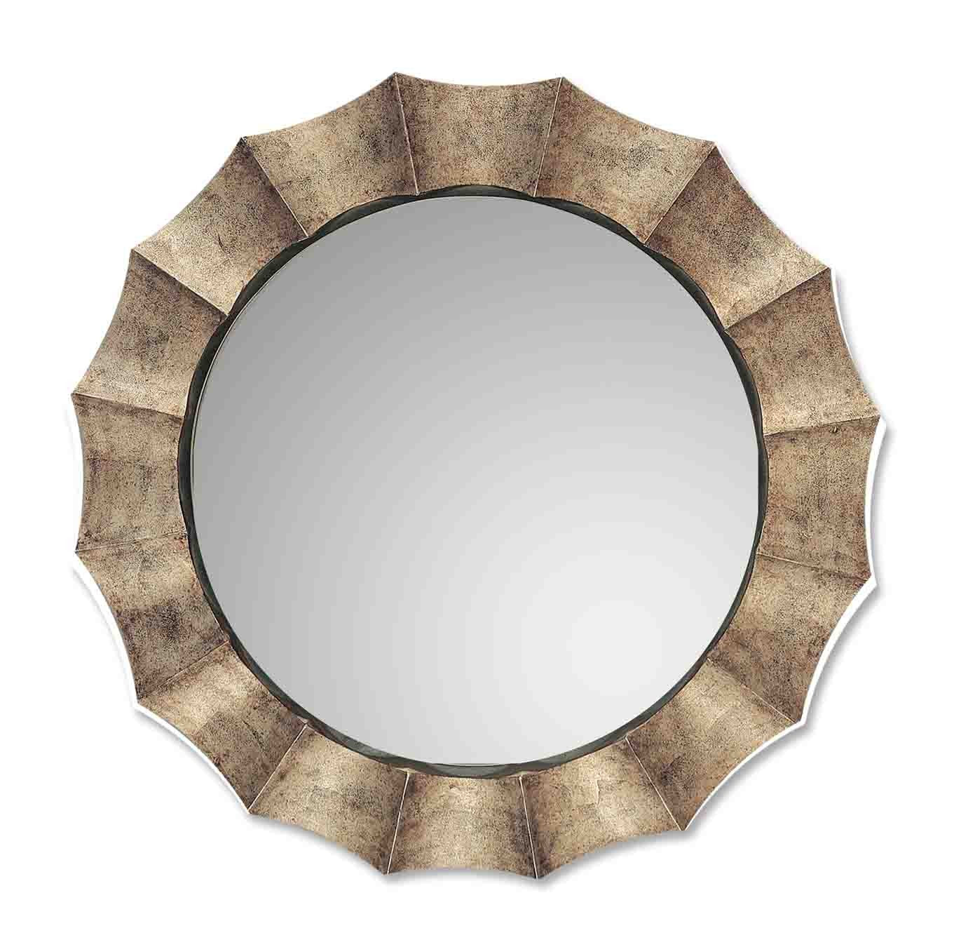 Gotham U Antique Silver Mirror by Uttermost