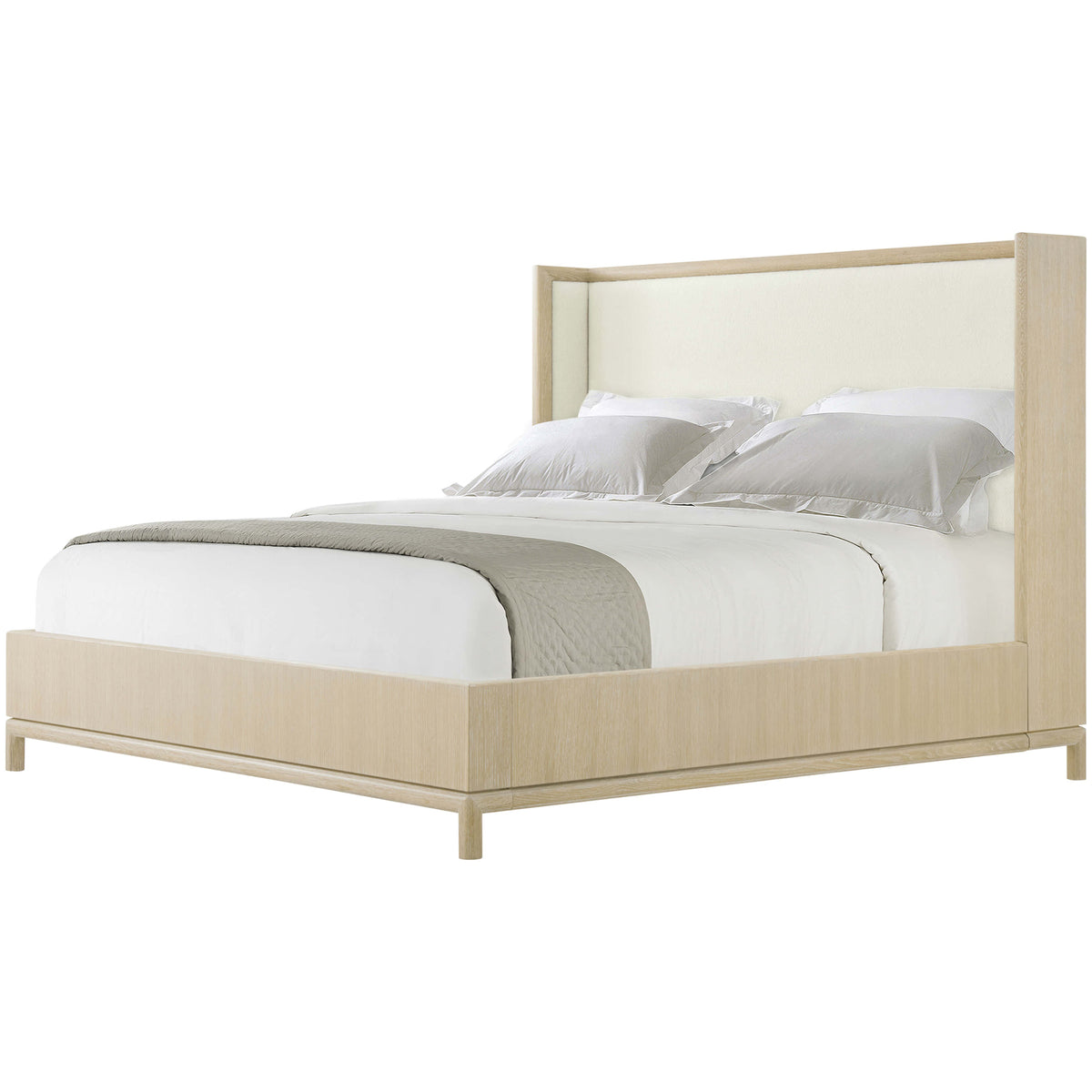Montauk UK Super King Bed in Lighthouse Finish by Theodore Alexander