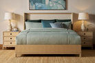 Montauk UK Super King Bed in Lighthouse Finish by Theodore Alexander
