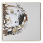 Moon Landing Hand Painted Abstract Art by Uttermost