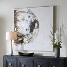 Moon Landing Hand Painted Abstract Art by Uttermost
