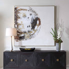 Moon Landing Hand Painted Abstract Art by Uttermost