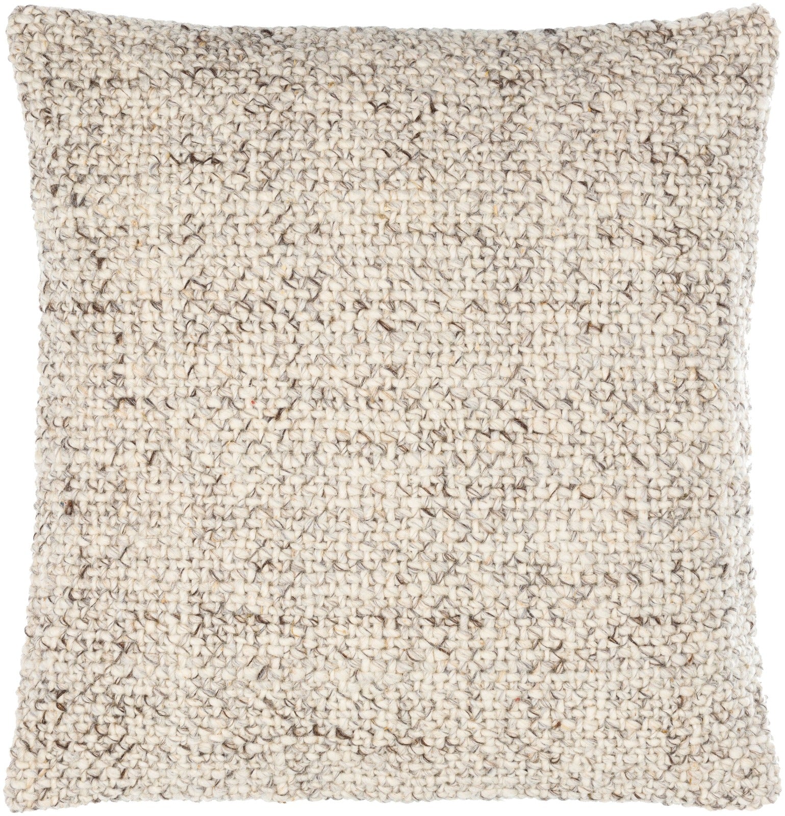 Murphy Woven Cushion in Beige by Keiichi