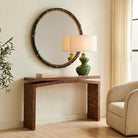 Naoko Burl Wood Console Table Uttermost